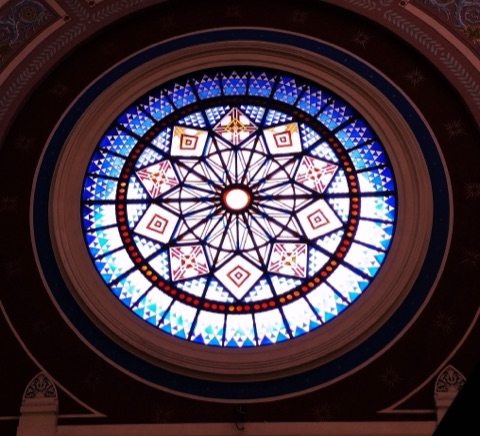 A photograph of Alexandra Palace.