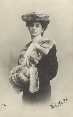Portrait of Anna Pavlova