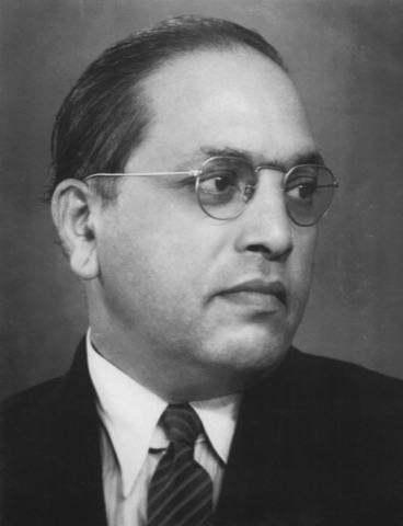 Portrait of B. R. Ambedkar