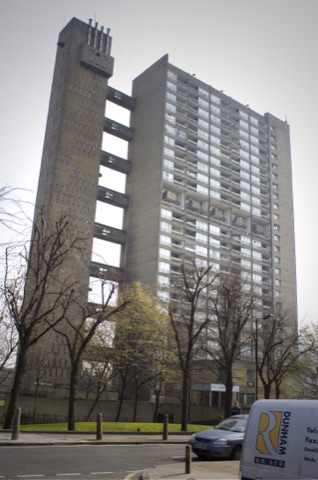 Erno Goldfinger brutalist architecture