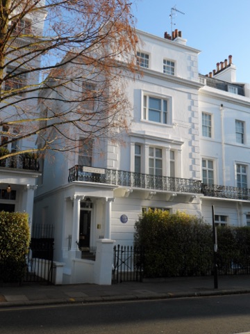 Béla Bartók's house in London