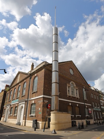 A photograph of Brick Lane Jamme Masjid.