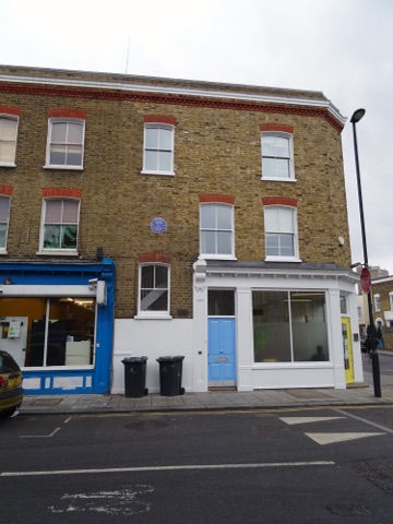 C. L. R. James's house in London