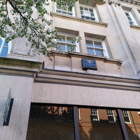 The plaque to Carl Maria von Weber