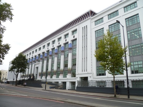 Greater London House, former Carreras Cigarette Factory