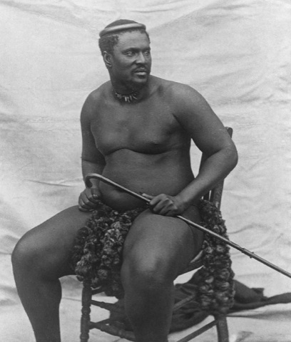 Portrait of Cetshwayo kaMpande