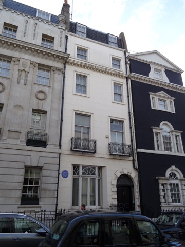 Charles X's house in London