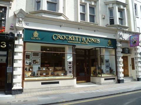 Crockett & Jones on Jermyn Street