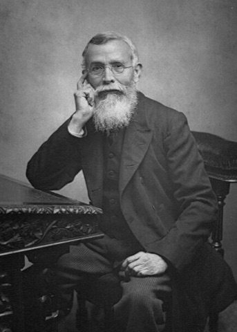 Portrait of Dadabhai Naoroji