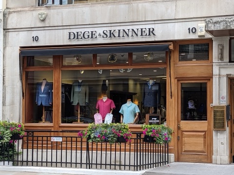 Dege & Skinner on Savile Row