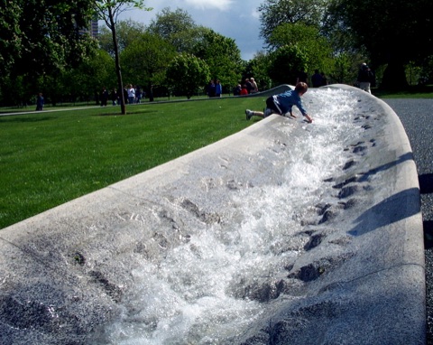 Diana, Princess of Wales Memorial Fountain , en:Hyde Park , London , England