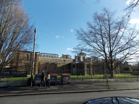 Soane's Dulwich Picture Gallery seen from Gallery Road
