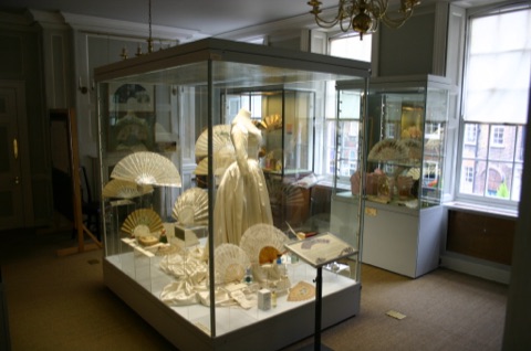The "Fanning the Senses" exhibition at the Fan Museum