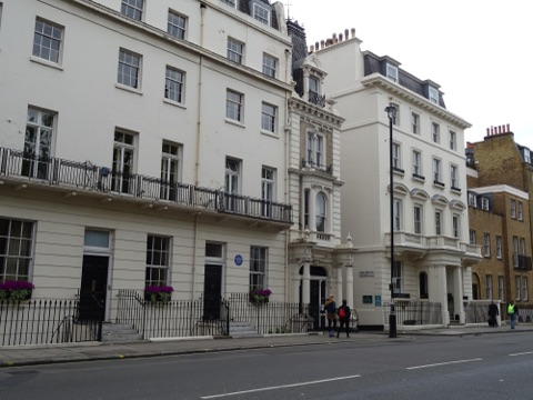 Felix Mendelssohn's house in London