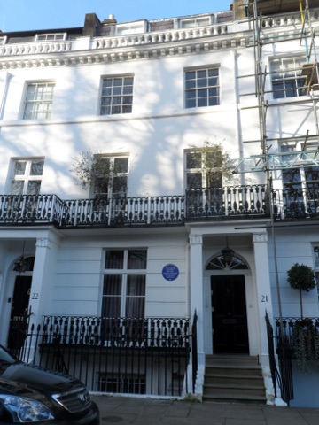 François Guizot's house in London