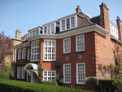 Sigmund Freud Museum London (view from the street)