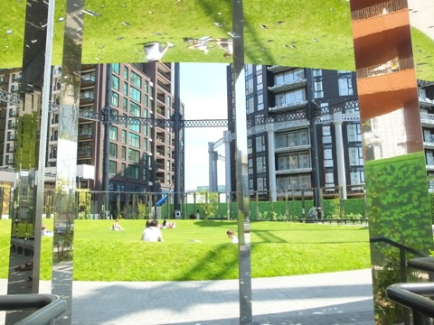 A photograph of Gasholder Park.