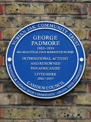 George Padmore's house in London