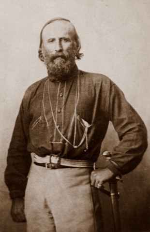 Portrait of Giuseppe Garibaldi