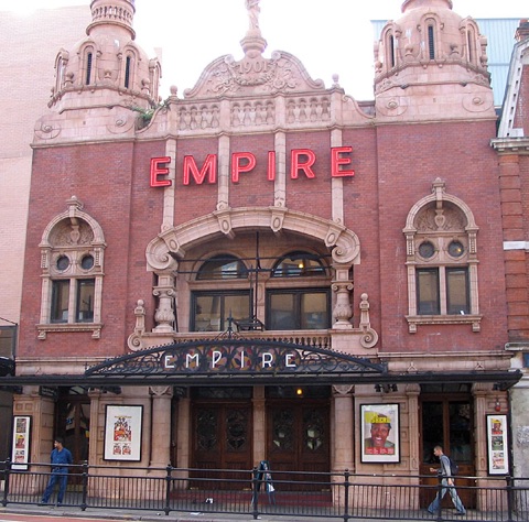 The Hackney Empire, Mare Street, Hackney, London. 28 August 2005. Photographer: Fin Fahey