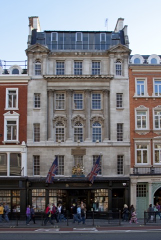 A photograph of Hatchards.