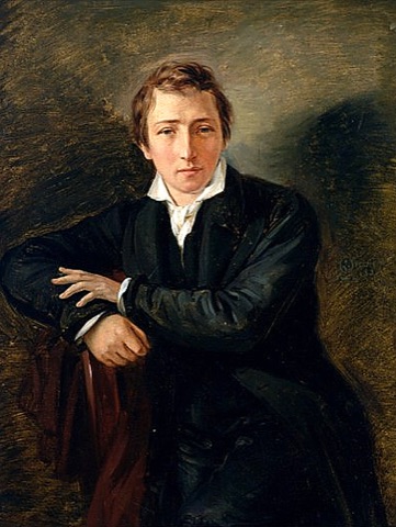 Portrait of Heinrich Heine