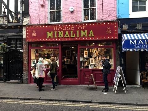 House of MinaLima on Greek Street