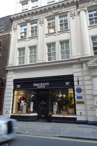87 Jermyn Street, Newton's house