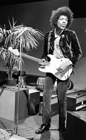 Portrait of Jimi Hendrix