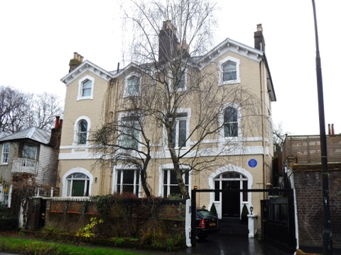 Katherine Mansfield's house in London