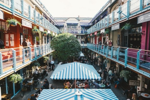 The courtyard of Kingly Court