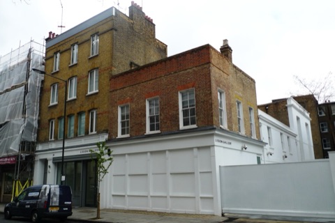 A photograph of Lisson Gallery.