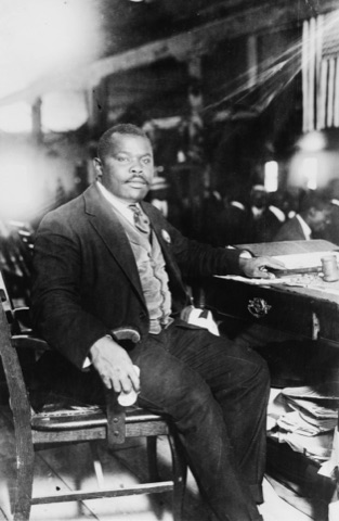 Portrait of Marcus Garvey