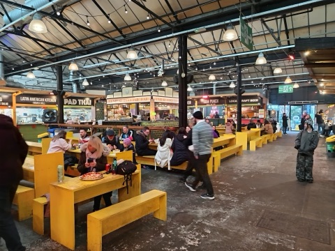 The hall at Mercato Metropolitano