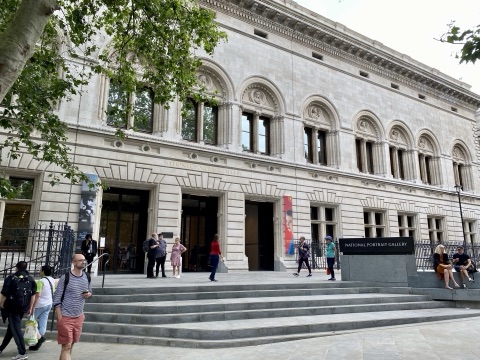 National Portrait Gallery, London, June 2023
