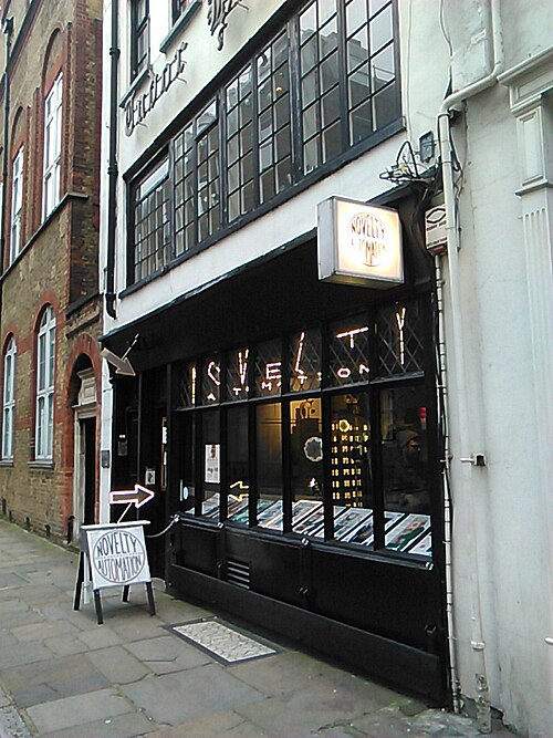 Novelty Automation amusement arcade in Holborn, London