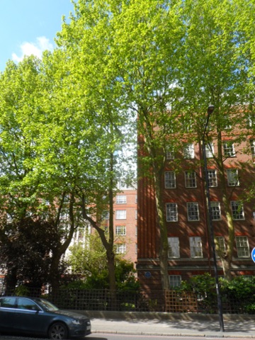 Oskar Kokoschka's house in London