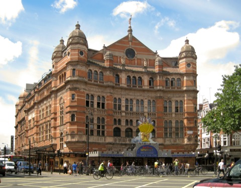 The Palace Theatre in London, England