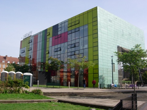Peckham library exterior 1