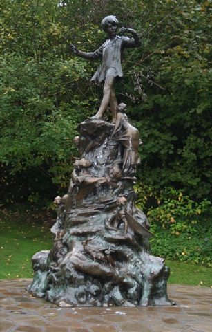 Monument to Peter Pan, Kensington Gardens, London