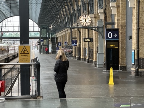 Under the roof at King's Cross