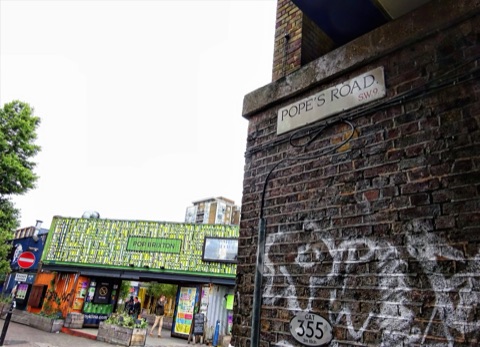 Pop Brixton on Pope's Road