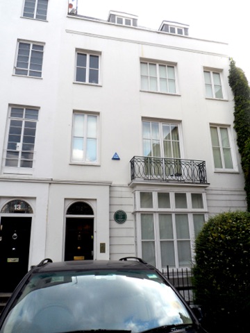 Richard Wagner's house in London