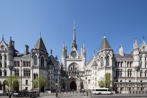 Royal Courts of Justice main gate