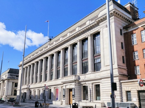 The Science Museum, London, as seen from Exhibition Road