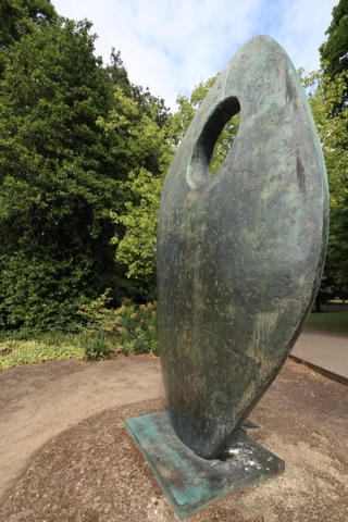 Barbara Hepworth's Single Form in Battersea Park