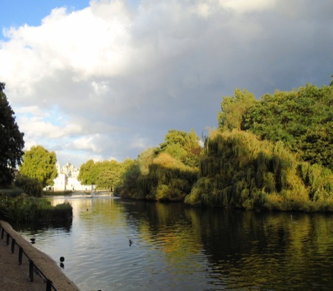 The lake in St James's Park