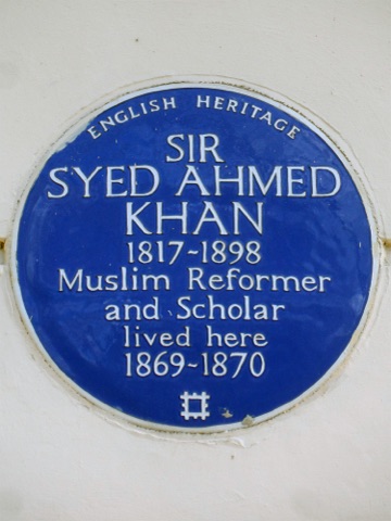 Sir Syed Ahmad Khan's house in London