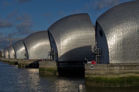 The Thames Barrier's gates