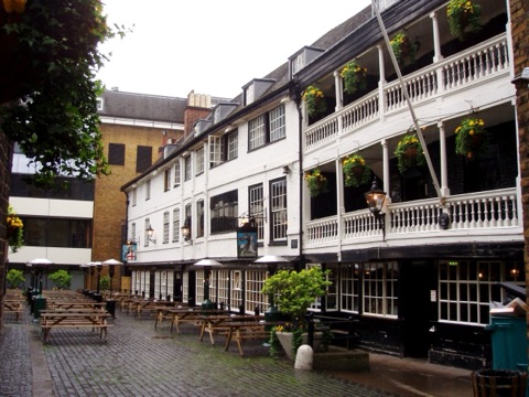 A photograph of The George Inn.